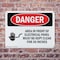 Signmission Electrical Panel Keep Clear Danger Sign, Plastic, 10in W x 7in L, 2PK OS-2PACK-DS-P-710-L-1030 - alternate 7